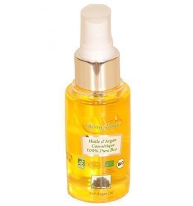 Huile d'Argan Pure et bio - Sérum pour Le Visage, Les Cheveux et le Corps riche en Vitamine E- Soin hydratant et réparateur